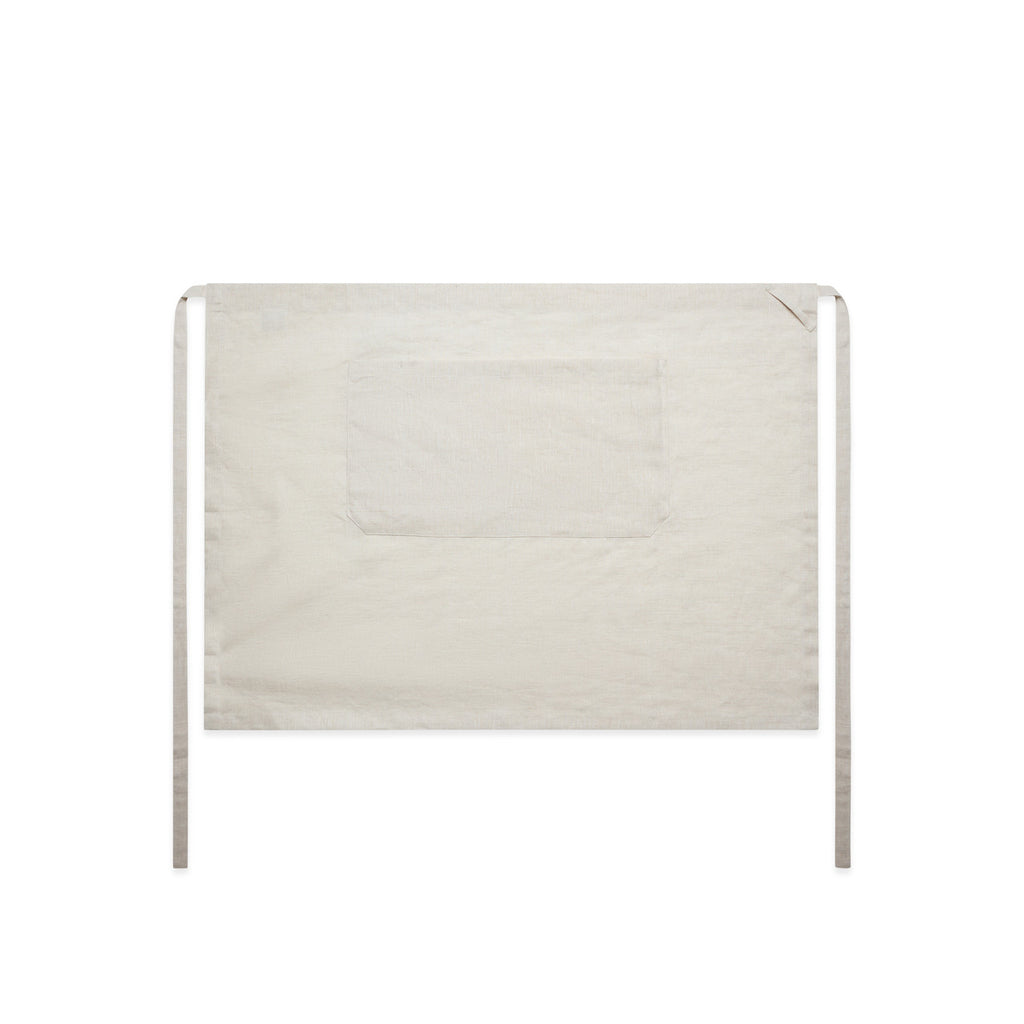 LINEN HALF APRON