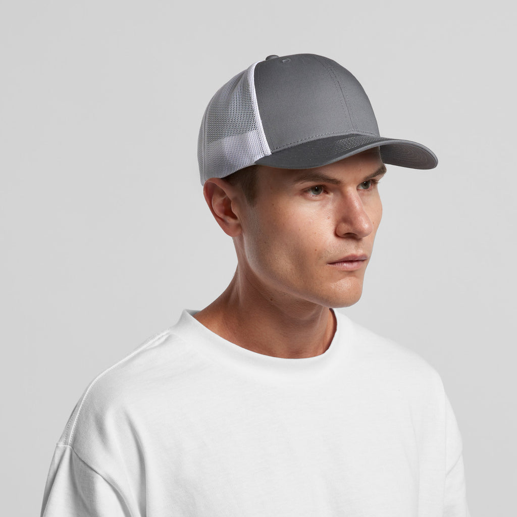 MESH CONTRAST TRUCKER CAP