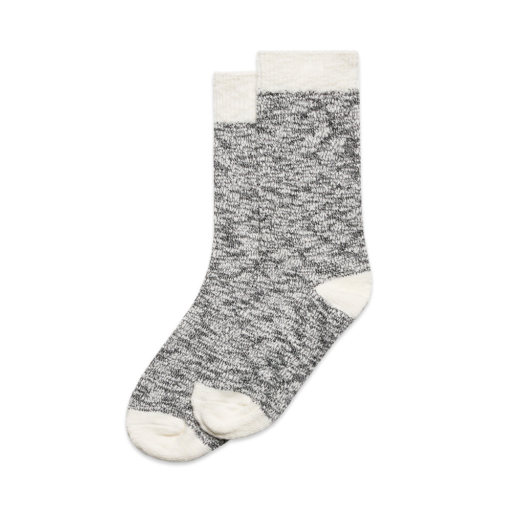 SLUB SOCKS (2PK)