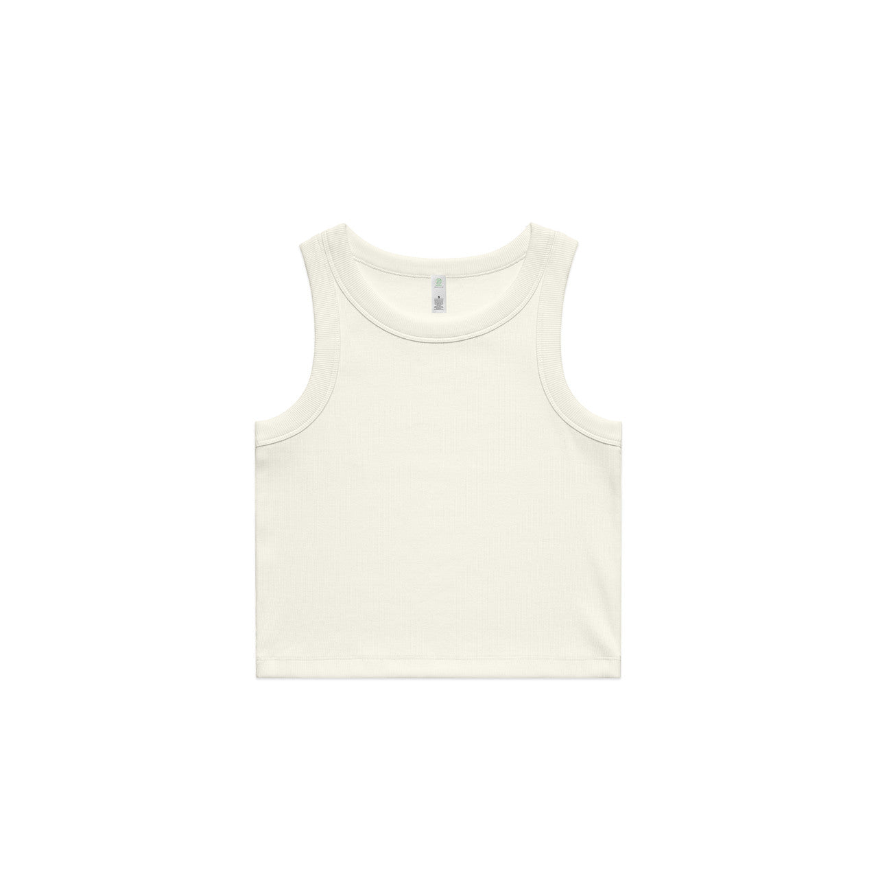 ORGANIC RIB CROP TANK