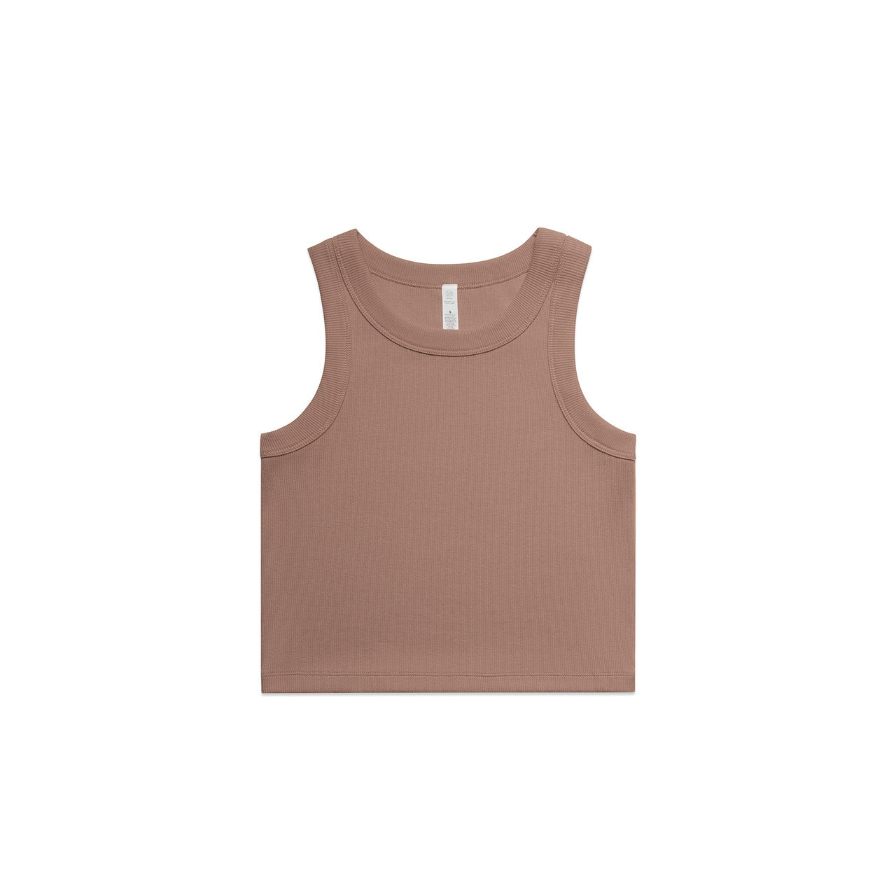 ORGANIC RIB CROP TANK
