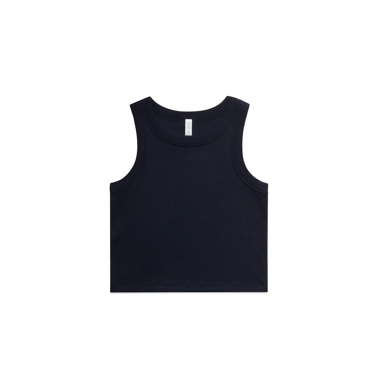 ORGANIC RIB CROP TANK