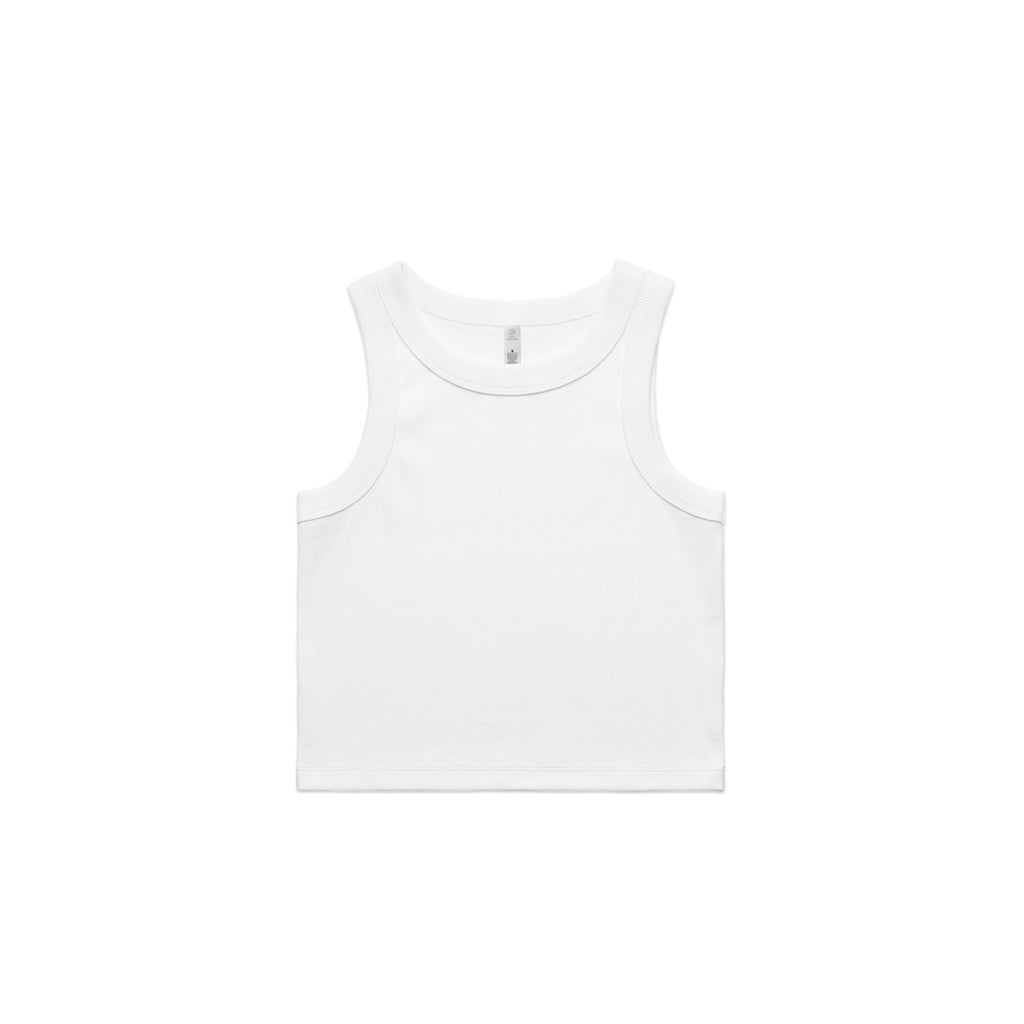 ORGANIC RIB CROP TANK