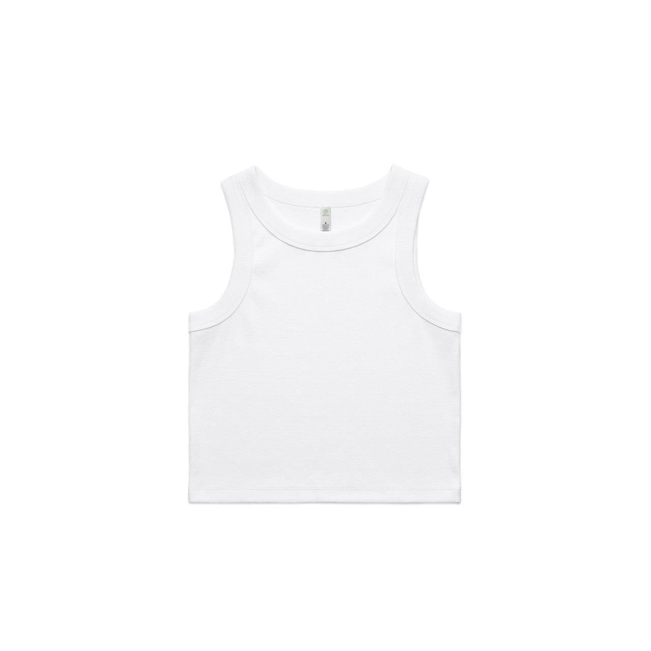ORGANIC RIB CROP TANK