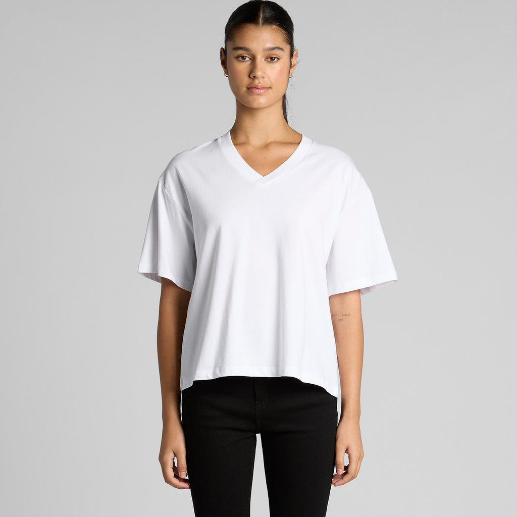 WOS MARTINA V NECK TEE