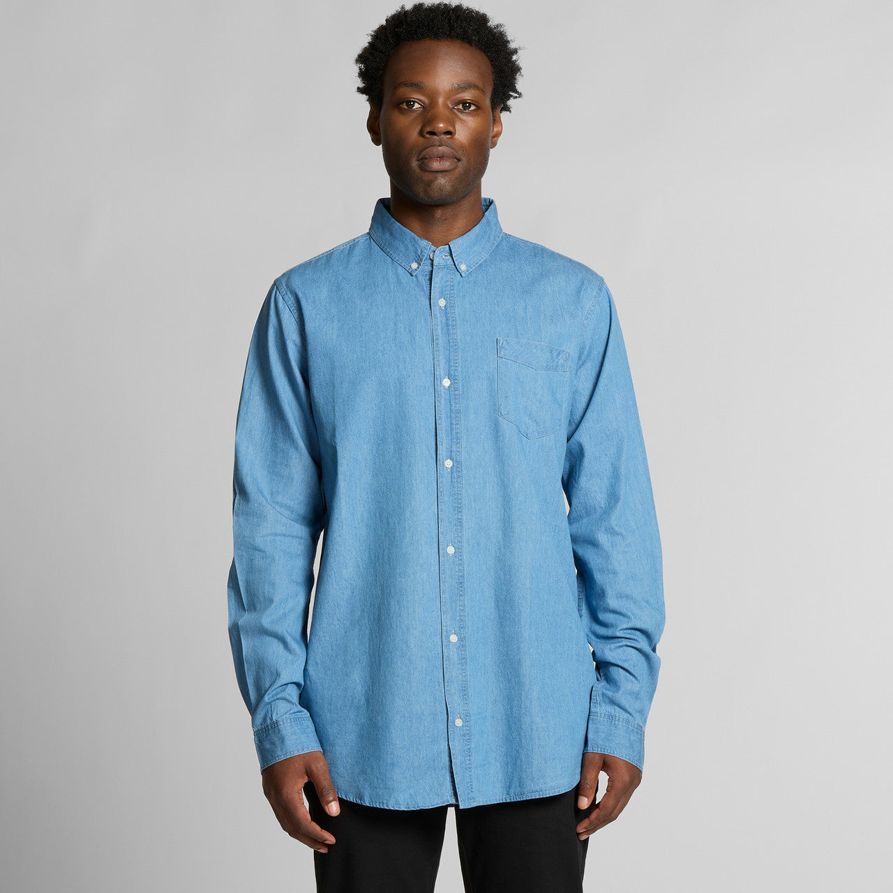 BLUE DENIM SHIRT