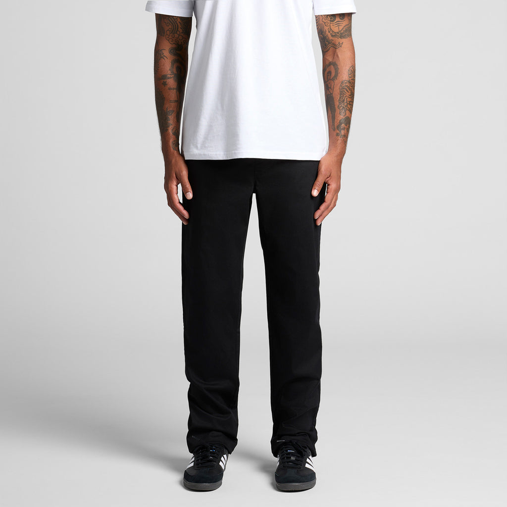 STRAIGHT ELASTIC PANTS